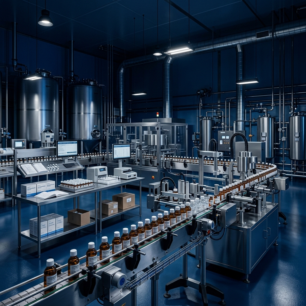 Pharmaceutical production facility
